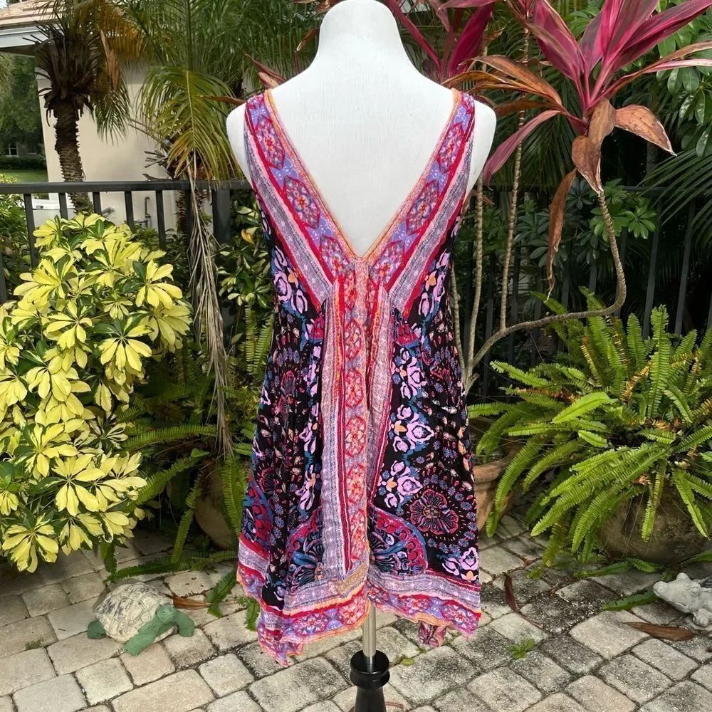 Free People Gypsy Trapeze Slip Dress in Purple - Picture 7 of 10